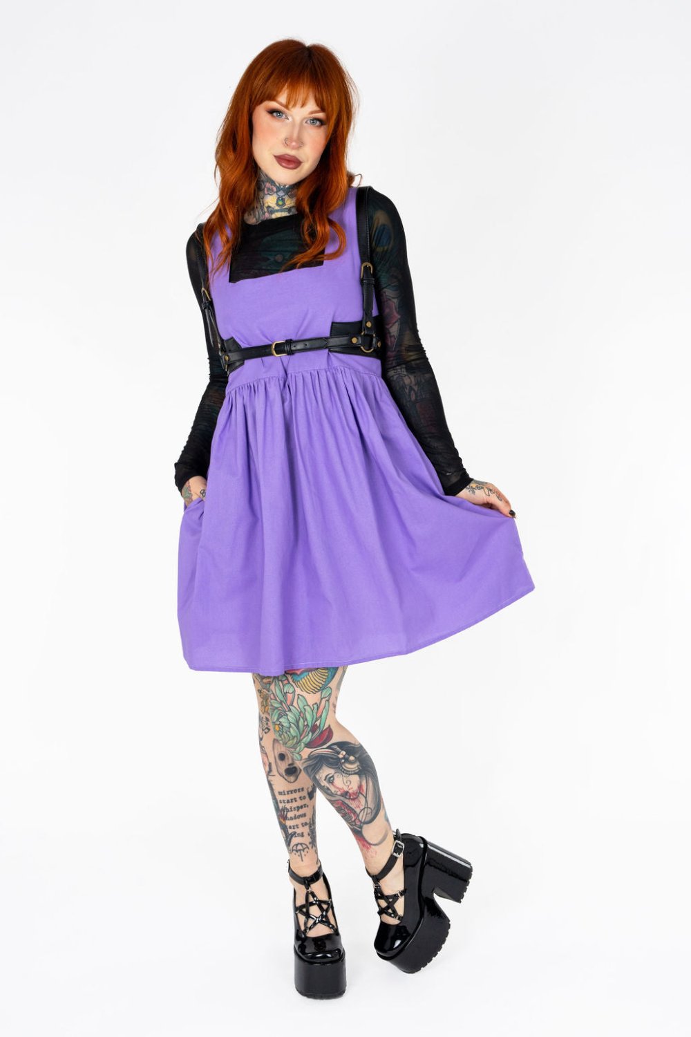 Roxanne Dress in Lilac