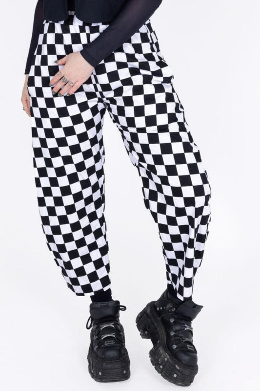 Tiki Trousers in Checkerboard