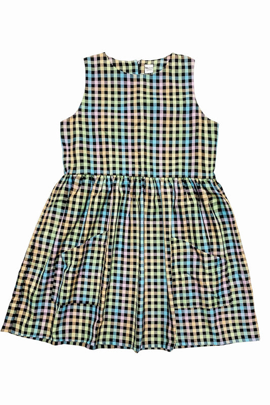 Hayley Dress in Pastel Gingham