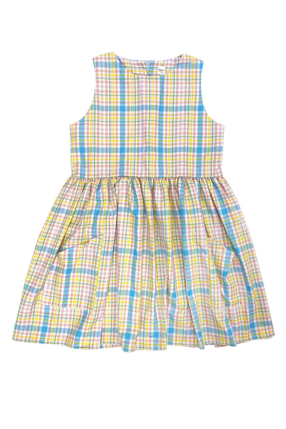 Pastel Tartan Pinafore Dress – tallulahsthreads